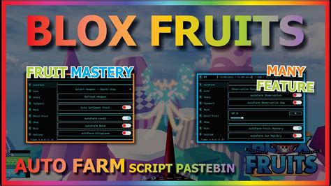 BLOX FRUITS Script Pastebin 2023 UPDATE RACE V4 AUTO FARM DF FRUIT MASTERY BRING FRUIT RAID. . Blox fruits script 2022 pastebin